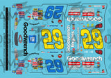 3 Amigos Decals #29 GOODWRENCH/WRANGLER 2004 MONTE CARLO Decal Set 1:24