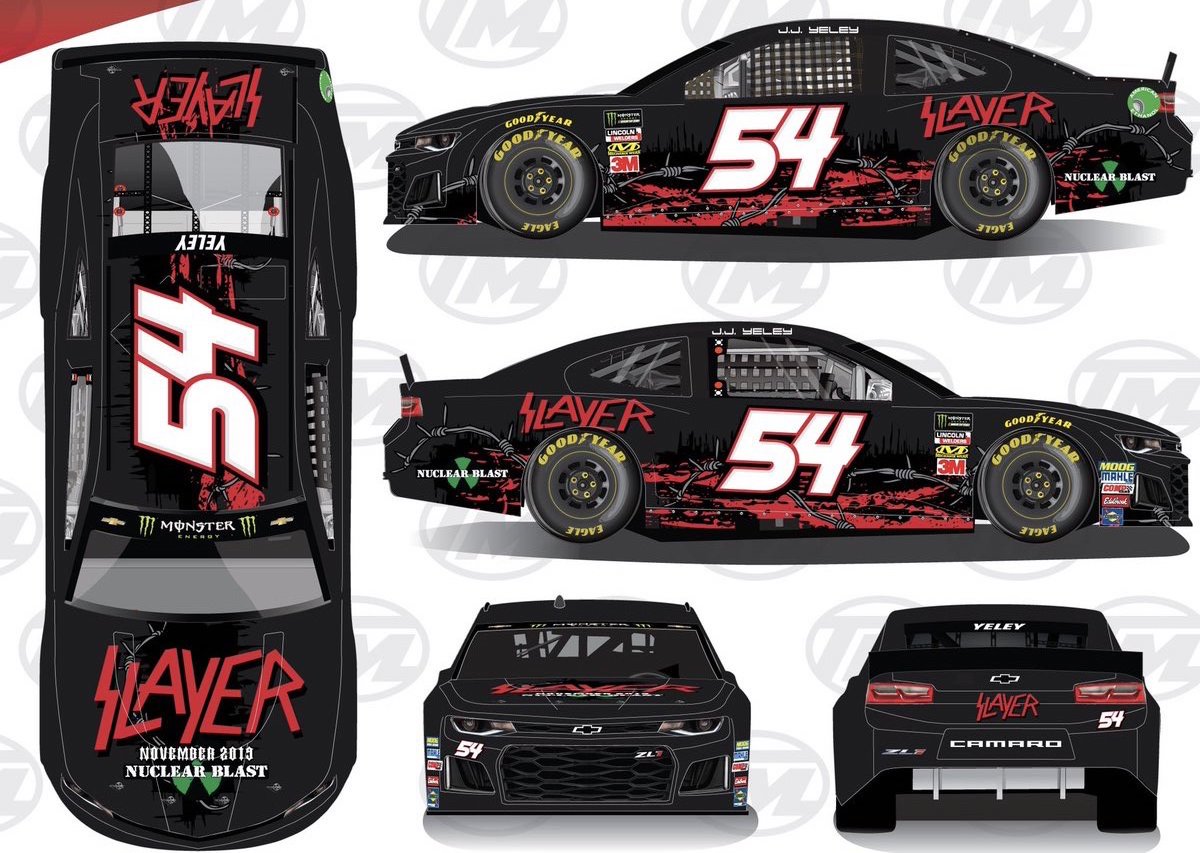 3 Amigos Decals 1:24 #54 SLAYER 2019 Camaro - 3