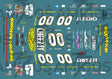 3 Amigos Decals 1:24 #00 CHEEZ–IT 1999 Pontiac - 1