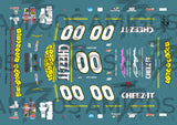 3 Amigos Decals 1:24 #00 CHEEZ–IT 1999 Pontiac - 1