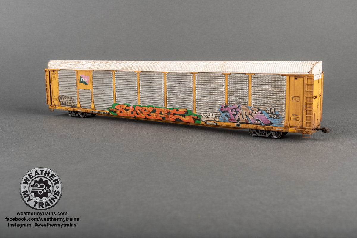 HO Scale Graffiti Decal Set 10