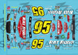 3 Amigos Decals #95 Rat Rod Clean Version Decal Set 1:24 - 1