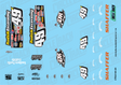 Circle Track Decals #49 Shaffer Rudzik/DR Sprint Car 1:24 Decal Set