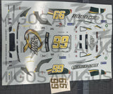 3 Amigos Decals #99 QUAKER STATE 2024 CAMARO WITH GOLD FOIL NUMBERS 1:24 DECAL SET