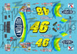 3 Amigos Decals #46 Dupoint Chevy 1993 Lumina Decal Set 1:24 - 1