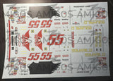 3 Amigos Decals #55 AEROSMITH MONTE CARLO Decal Set 1:24