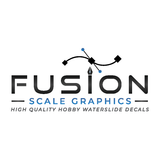 Fusion Scale Graphics Custom Waterslide Decal Printing A6 Quarter Sheet Sheet