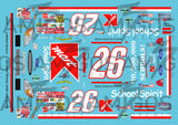 3 Amigos Decals #26 KMART SCHOOL SPIRIT 2002 TAURUS Decal Set 1:24