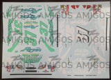 3 Amigos Decals #37 POISON 2002 TAURUS NEON Decal Set - 2