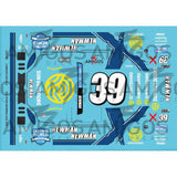 3 Amigos Decals #39 RYAN NEWMAN SRX 2022 1/24 Decal Set - 1