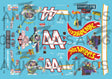 3 Amigos Decals #44 Toy Story 2 1999 Pontiac Grand Prix Decal Set 1:24 - 1