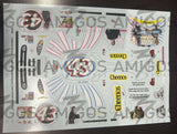 3 Amigos Decals #43 EPISODE 2 2002 DODGE INTREPID 1:24 DECAL SET