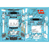 3 Amigos Decals #6 KING´S HAWAIIAN 2023 MUSTANG Decal Set 1:24