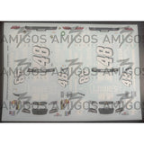 3 Amigos Decals #48 Lowe´s 2013 Daytona 500 winner 1:24 decal set