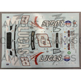 3 Amigos Decals #8 LUCAS OIL 2023 Camaro Decal Set 1:24