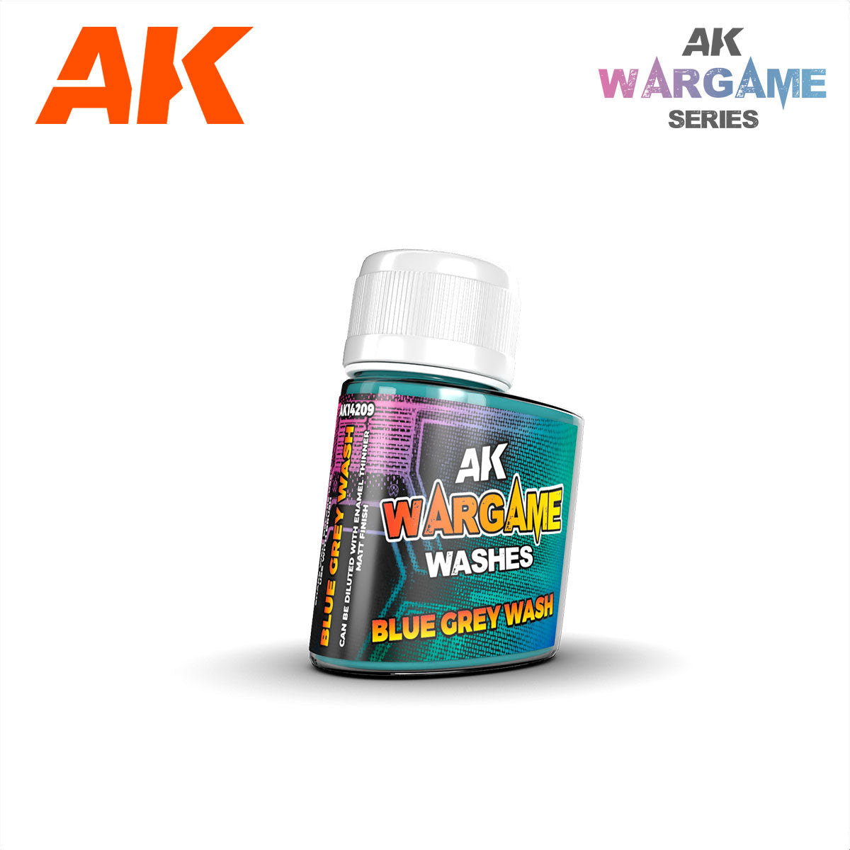 AK Interactive Wargame Washes Blue Grey Wash 35ml