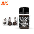 AK Interactive Air Series Shafts & Bearings Grease Enamel Wash 35ml Bottle - Fusion Scale Hobbies