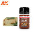 AK Interactive Dark Rust Crusted Deposits Enamel Paint 35ml Bottle - Fusion Scale Hobbies