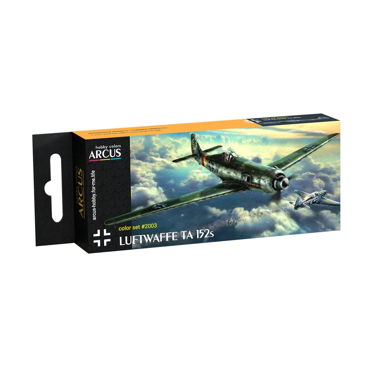 Arcus Hobby Colors Luftwaffe Ta 152s Paint Set - Fusion Scale Hobbies