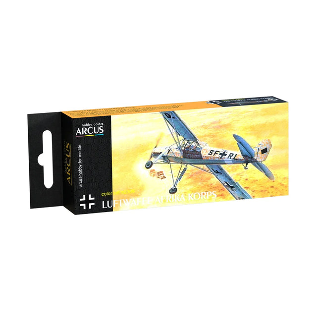 Arcus Hobby Colors Luftwaffe Afrika Korps Paint Set - Fusion Scale Hobbies