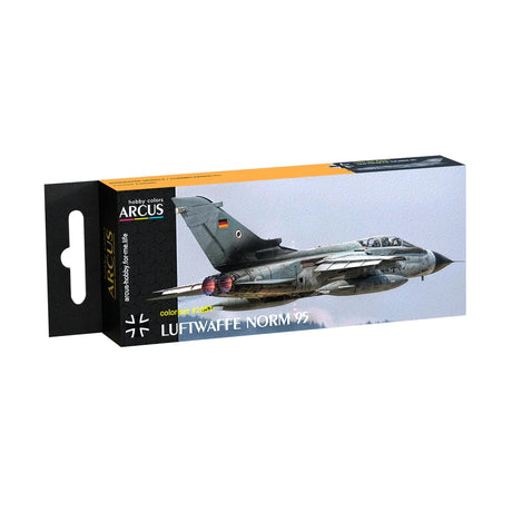 Arcus Hobby Colors Luftwaffe Norm 95 Paint Set - Fusion Scale Hobbies