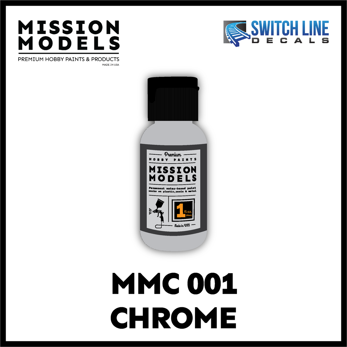 Mission Models Paint Chrome 1oz