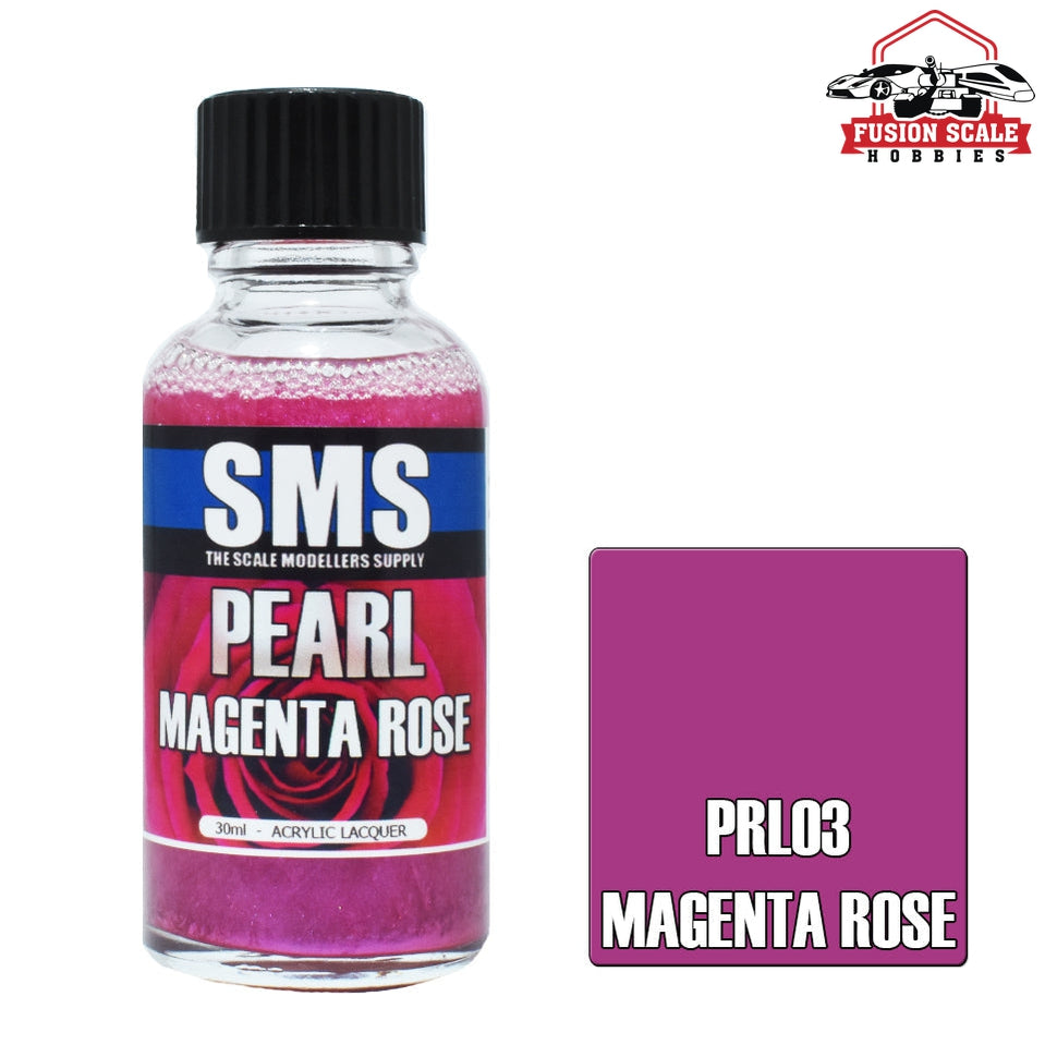 Scale Modelers Supply Pearl Magenta Rose 30ml