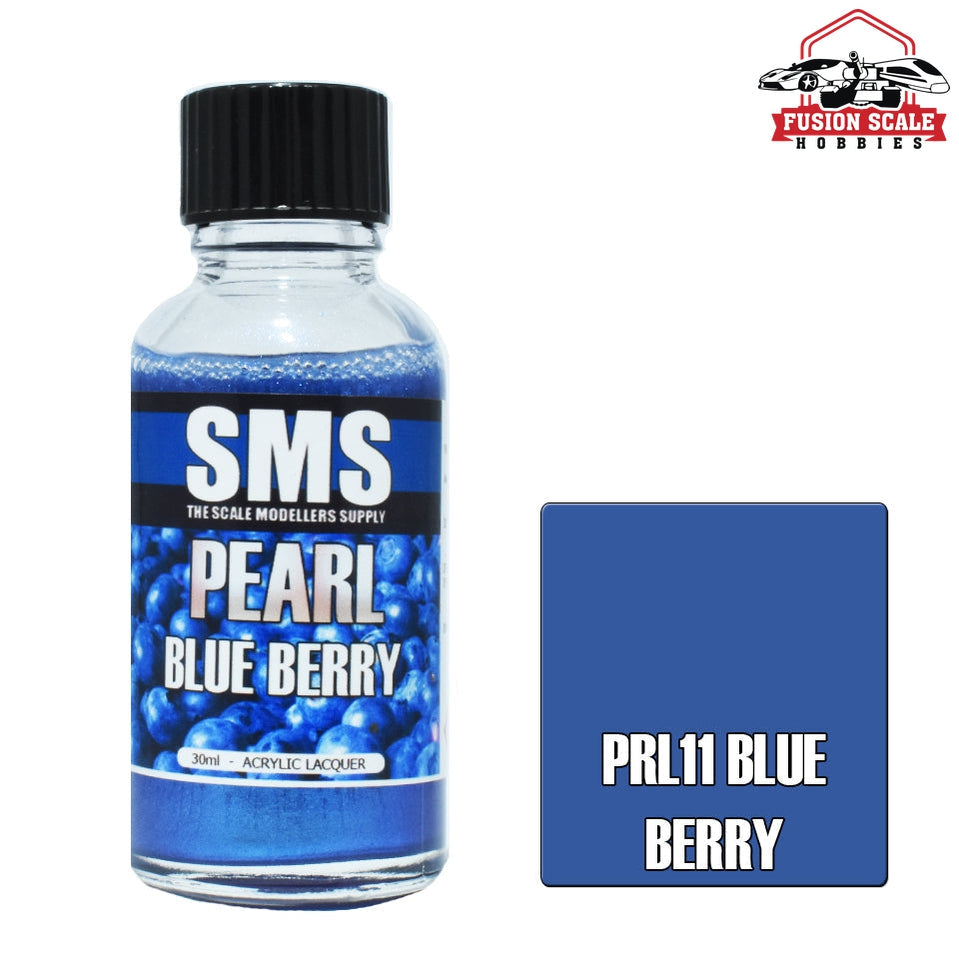 Scale Modelers Supply Pearl Blue Berry 30ml