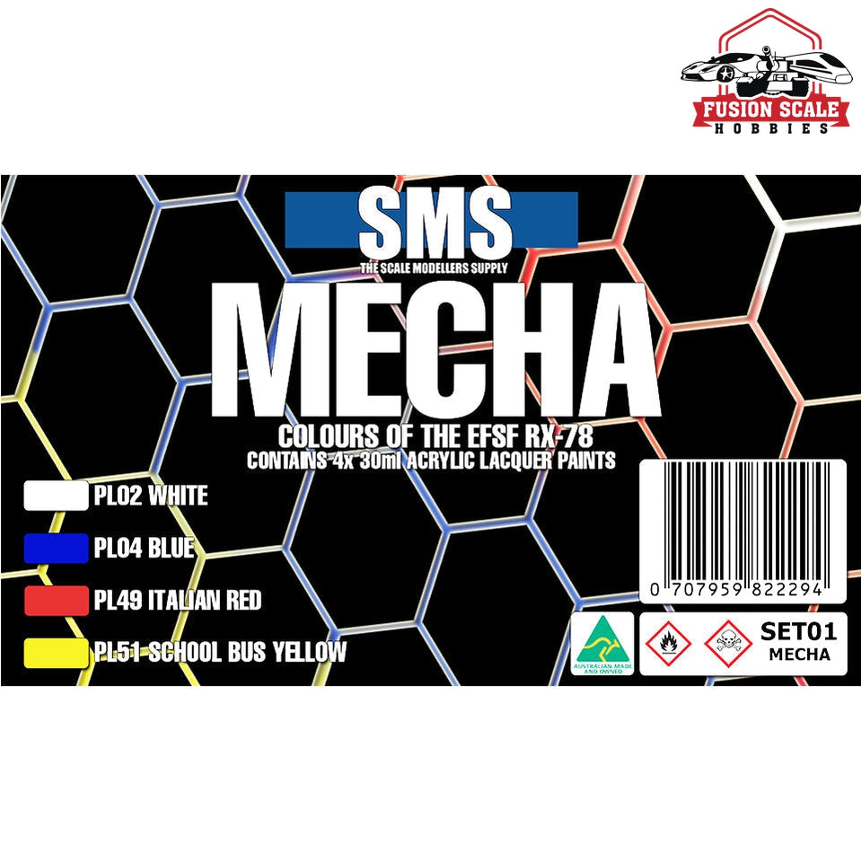 Scale Modelers Supply Mecha Color Set